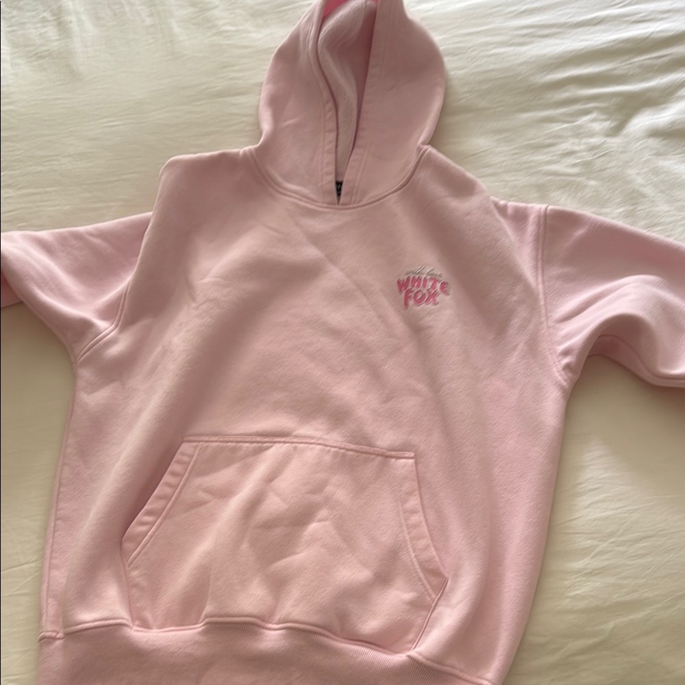 White Fox Boutique Pink Hoodie